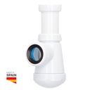 Sifón botella extensible salida Ø40mm reductora Ø32mm racor 1" 1/2