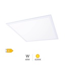 Painel encastrável ultrafino LED Sabha 40 W 4200 K Branco