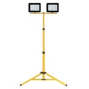 LED floodlight With tripod 2x30W 6500K IP65