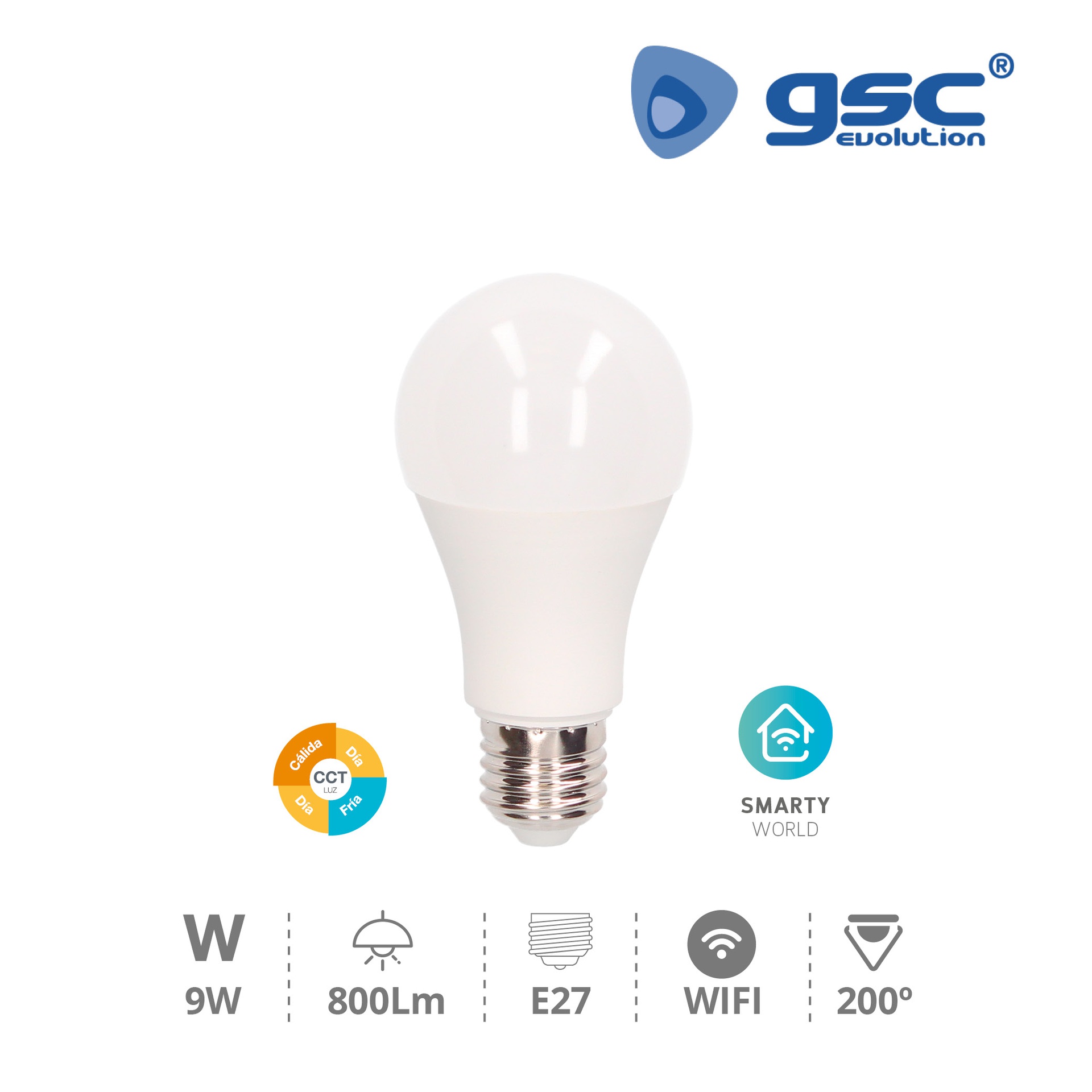 Bombilla Inteligente Bluetooth Eglo Connect 9W LED con Mando