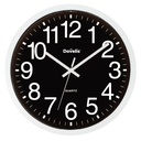 Horloge de cuisine classique noire