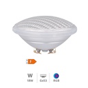 PAR56 LED swimming pool lamp 18W GX53 RGB IP68 12-15V