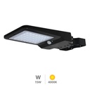 Farola solar LED Ornes con sensor crepuscular y movimiento 15W 4000K IP65