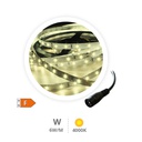 5M 6W/M LED strip 4000-4500K IP44 24V