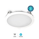 Round recessed downlight 30W 5500K White - Pro Line