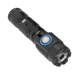Foco LED recargable, proyector de mano con luz de trabajo COB, lámpara de  caza de linterna, carga rápida USB, luz de emergencia impermeable IP67 con
