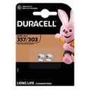 Pila para reloj Duracell 303/357 (SR44) Blister 2u