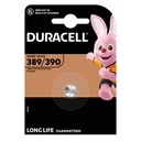 Pilha de relógio Duracell 389 (SR54) Blister 1 un.