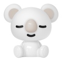 Veilleuse enfant LED Koala 2,5 W RGB + lumière de jour batterie rechargeable Blanche