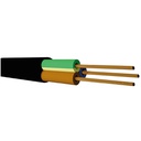 Round Cable 50M Roll(3x2.5mm) Black