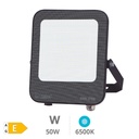 Santadi aluminum LED floodlight 10W 6500K IP65 Black