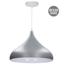 Serie Nola Pendant lamp 320mm grey and white 