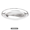 Travessa para servir oval aço inox 30cm