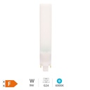 PL LED lamp 9W G24 6000K - 5u retractable