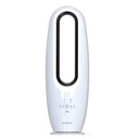 Molian tower fan without blades with light and remote control 70W White