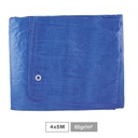 Tarpaulin 65gr 4x5M Blue