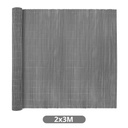 Cañizo PVC 2x3M Gris