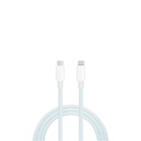 Cabo USB Tipo C para conector Lightning nylon trançado 1,5M