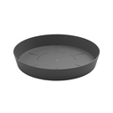 Saucer for Tes and Doric pot Ø260mm Anthracite gray