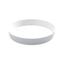 Saucer for Tes and Doric pot Ø220mm White